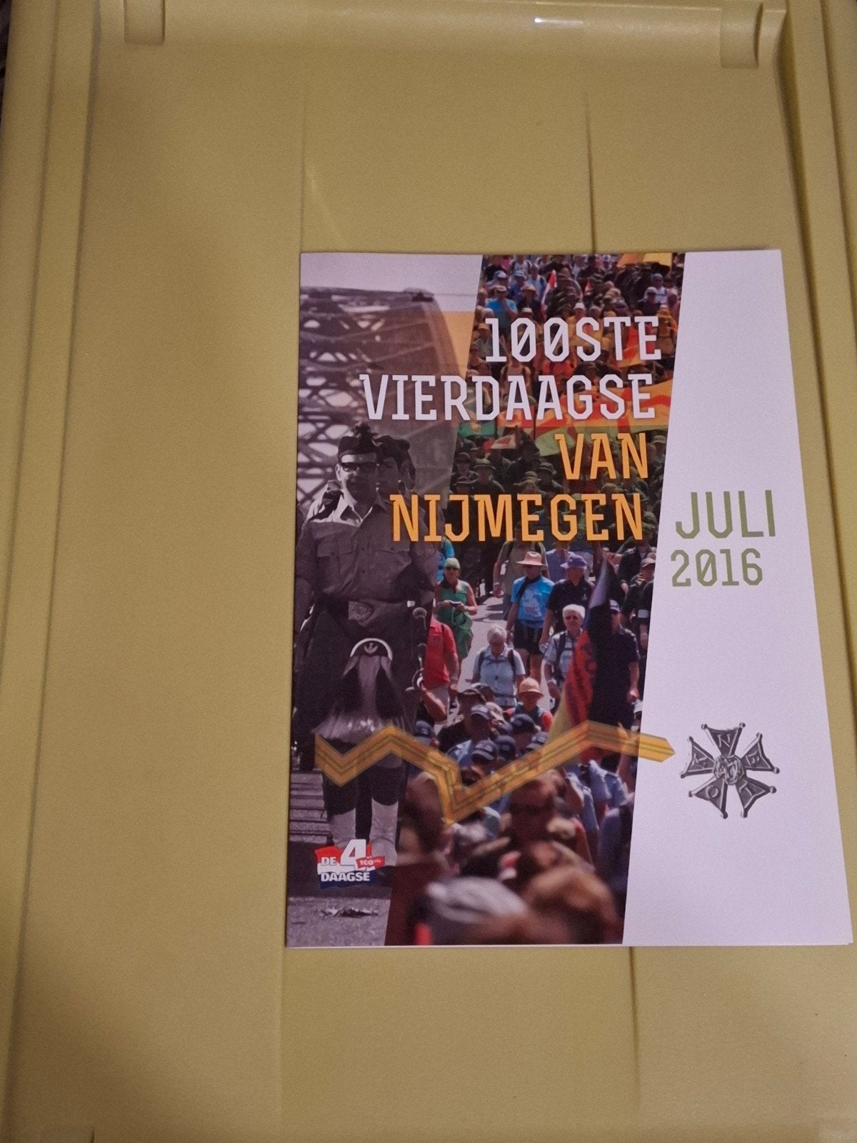 postzegel special 100e vierdaagse Nijmegen, Ophalen of Verzenden, Na 1940, Postfris