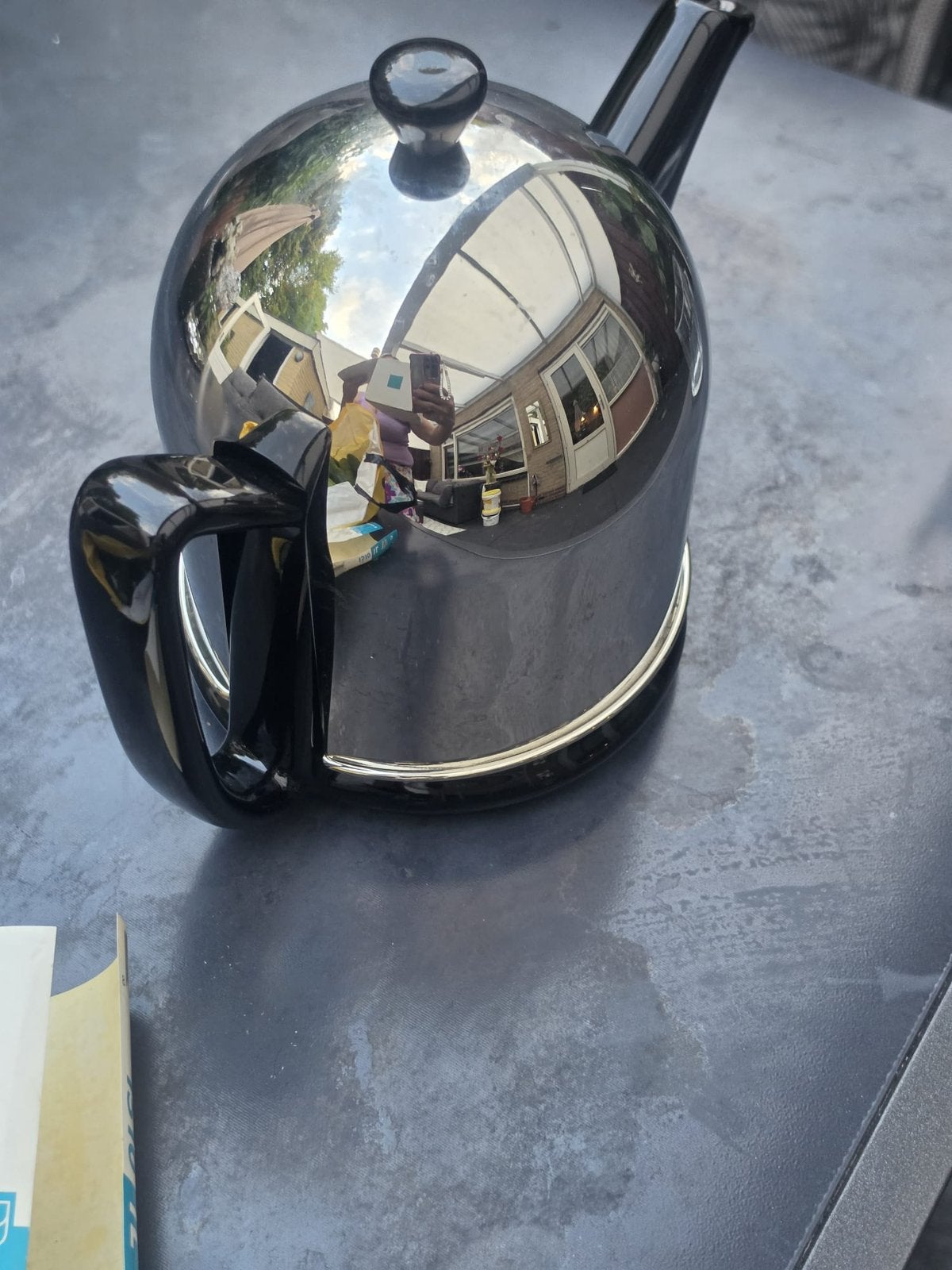 Theepot met isolerende mantel, Huis en Inrichting, Keuken | Potten en Pannen, Ophalen, Nieuw, Overige materialen, Pot, Bus of Blik