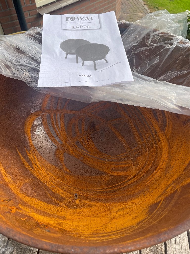 Nieuwe vuurschaal te koop doorsnee 59cm, Ophalen, Nieuw