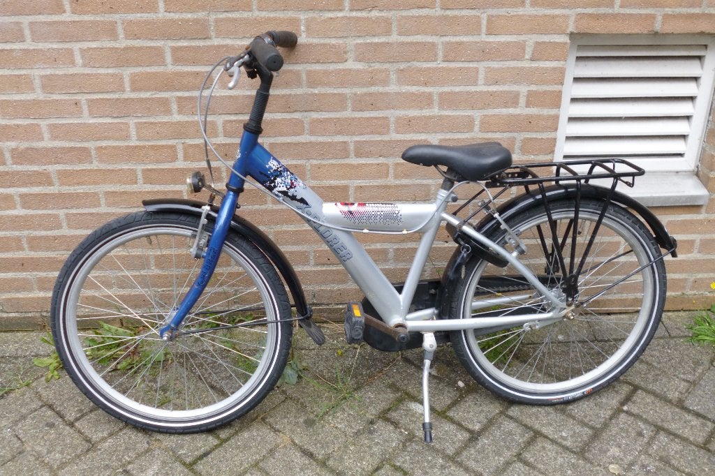 loekie kinderfiets, Ophalen, Gebruikt, Loekie, Terugtraprem