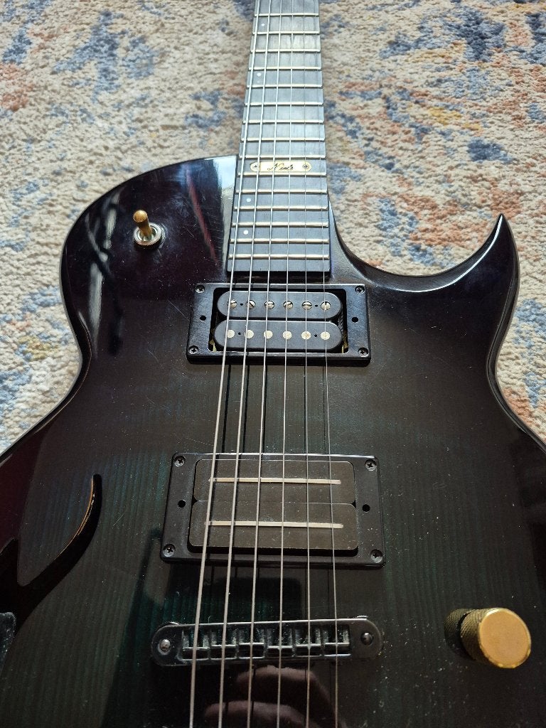 professionele elektrische gitaar, Muziek en Instrumenten, Ophalen, Gebruikt, Semi-solid body, Overige merken
