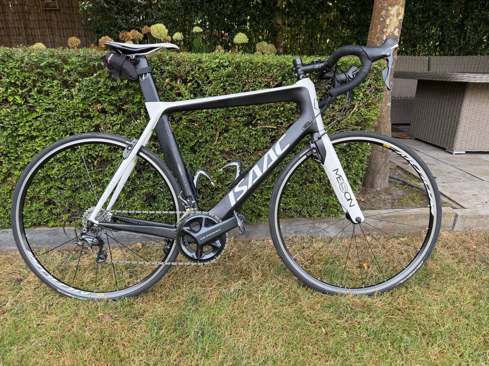 Isaac Meson aero racefiets - Ultegra - Carbon, 28 inch, Carbon, Zo goed als nieuw, 57 tot 61 cm