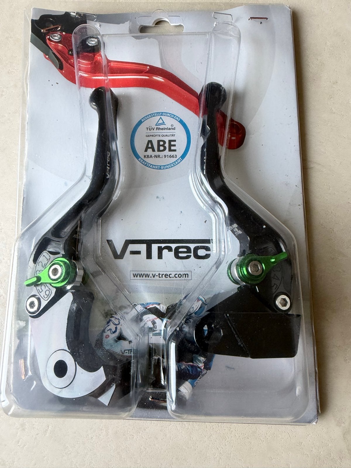 V-Trec Rem- en Koppelingshendel Kort Zwart Kawasaki Z900, Motoren, Ophalen of Verzenden