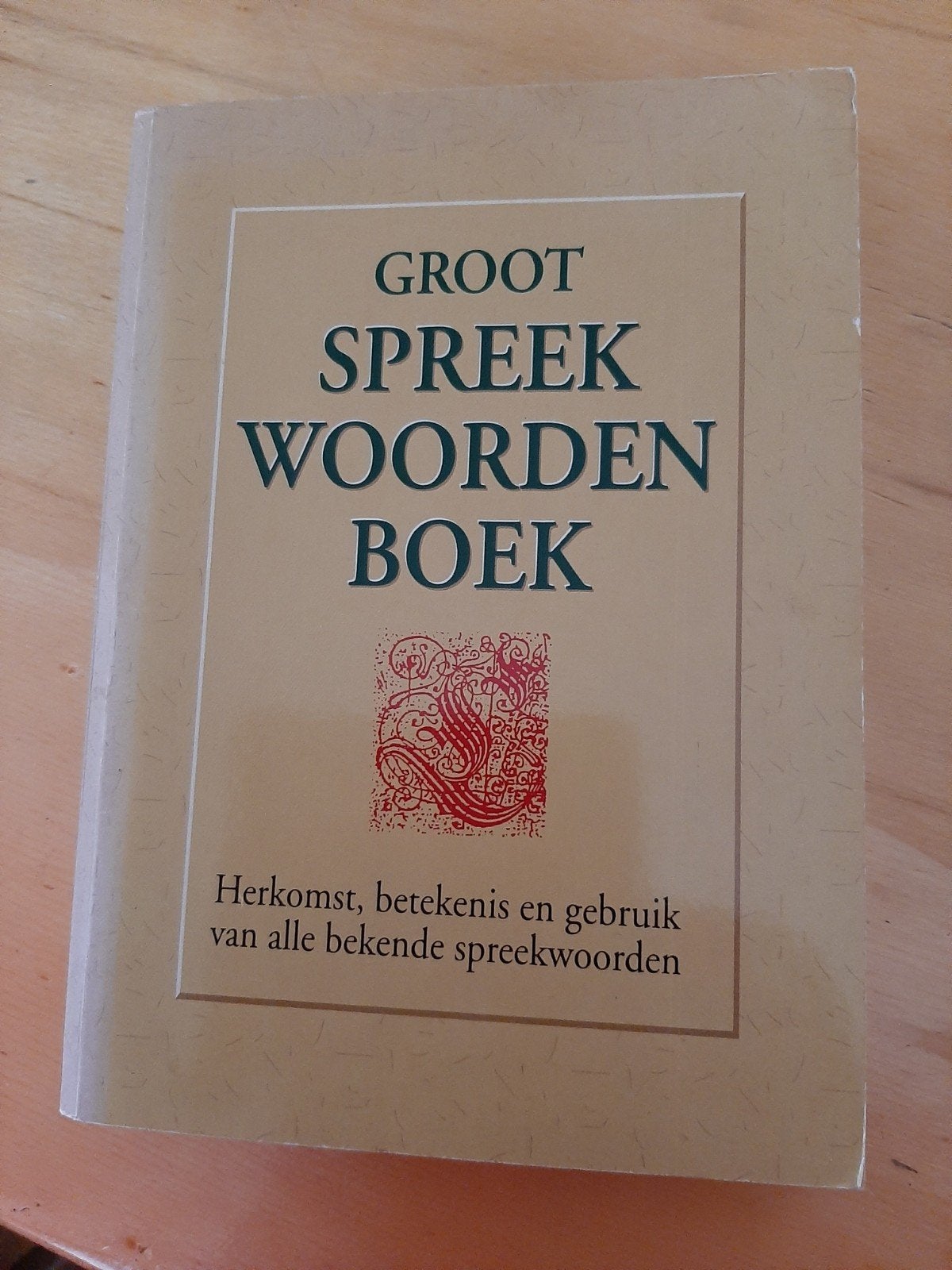 Groot spreekwoordenboek, Verzenden, Zo goed als nieuw, Overige onderwerpen