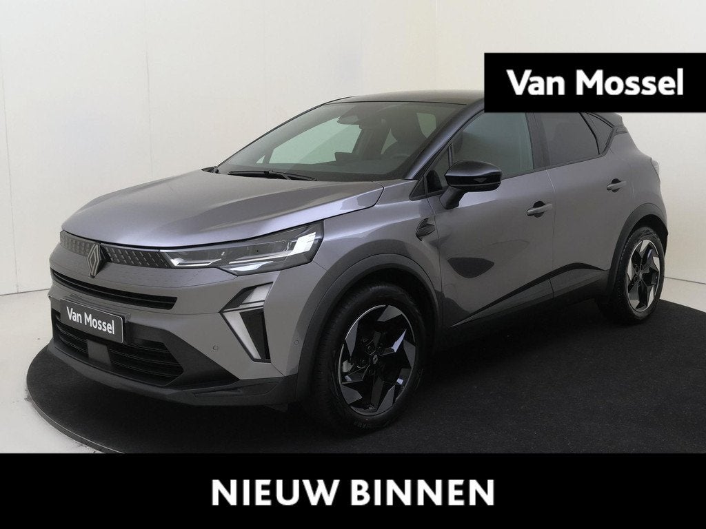 Renault Captur 1.8 E-Tech full hybrid 160 PK techno, 4 cilinders, Leder en Stof, 23 km/l, Bedrijf