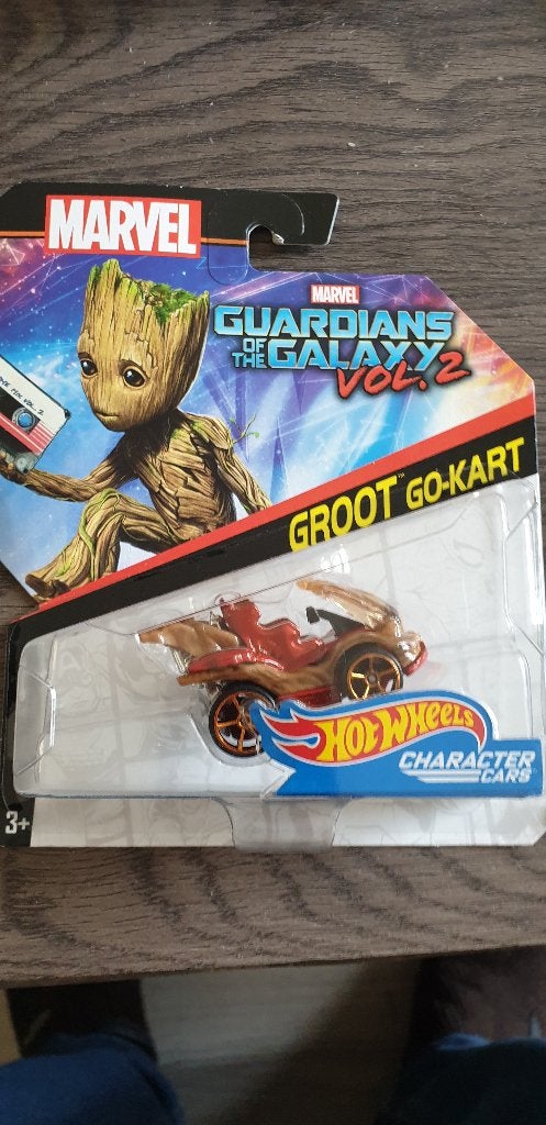 Hot Wheels groot go kart Marvel Universe characters Car, Ophalen of Verzenden, Nieuw, Auto
