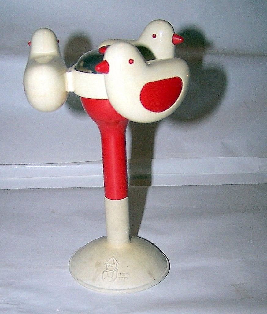 Vintage Ambi Toys Baby speeltje met zuignap. Zeldzaam., Ophalen of Verzenden