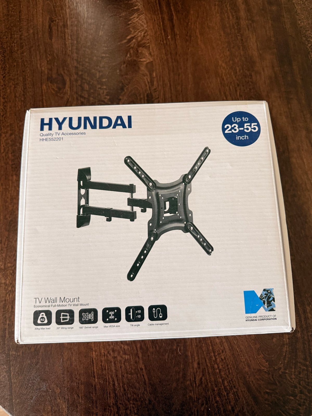 Hyundai TV Muurbeugel 23-55 inch, Audio, Tv en Foto, Televisie-accessoires, Ophalen of Verzenden, Nieuw