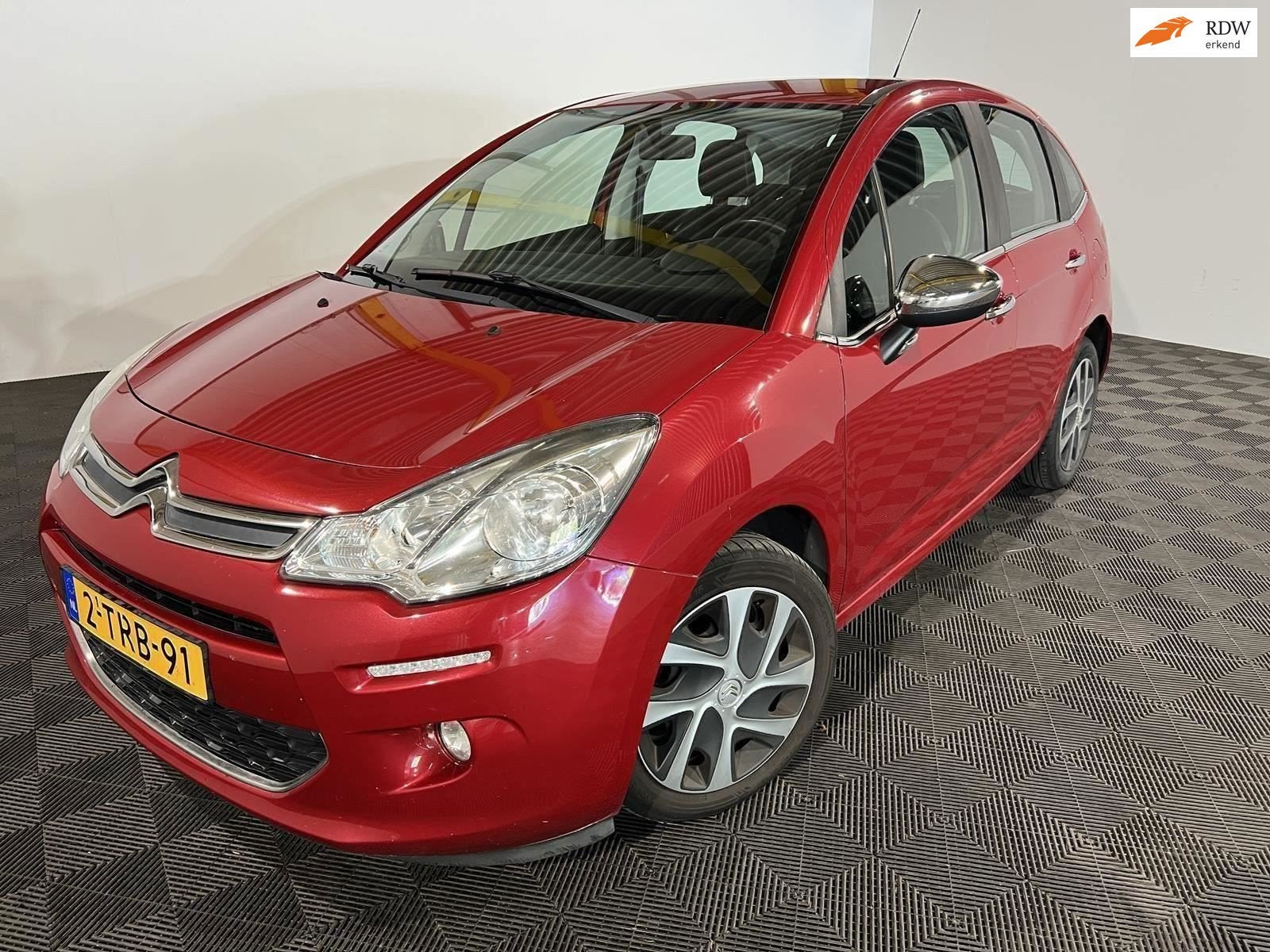 Citroen C3 1.2 VTi Collection AIRCO CRUISE 3 X SLEUTELS, Auto's, Voorwielaandrijving, Euro 5, Gebruikt, 31 €/maand