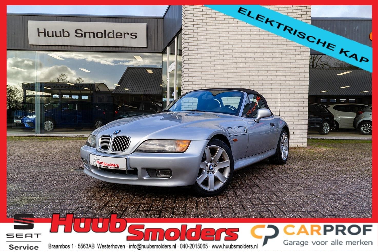 BMW Z3 Roadster 1.8 Elekt. kap |leer| lichtmetaaal