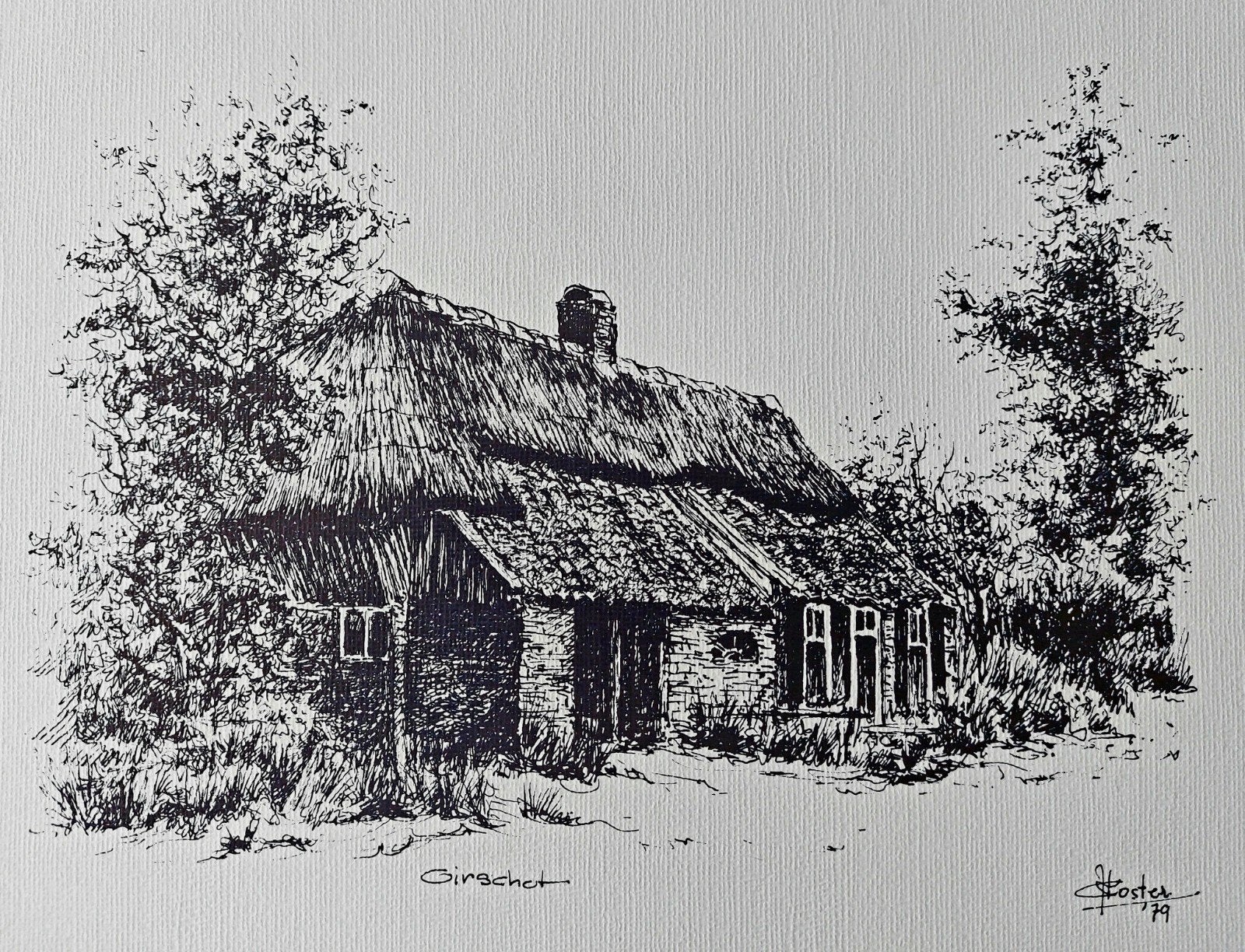 Oirschot .. boerderij Boterwijkstraat 15 .. Kees Koster.

Pe, Ophalen of Verzenden