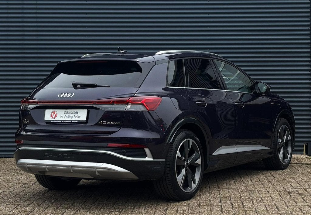 Audi Q4 E-Tron 40 e-tron 77kWh 204pk S Edition, Auto's, Audi, Automaat, Gebruikt, Zwart, Overige kleuren