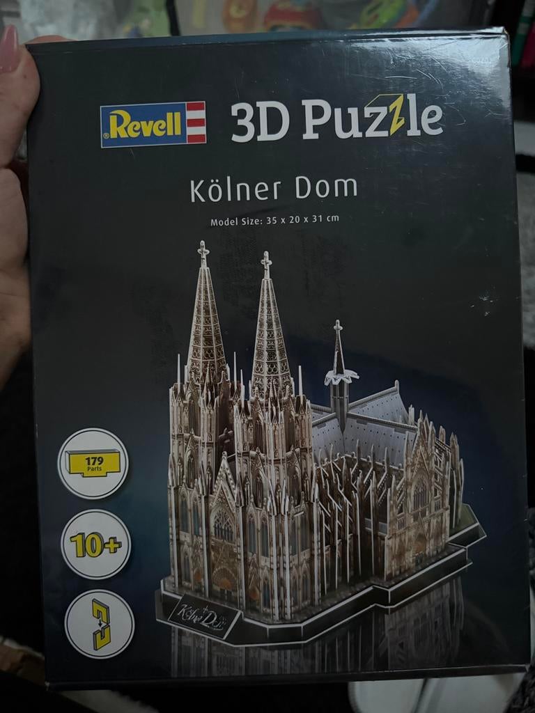 Revell 3D Puzzle Kölner Dom (gesealed), Ophalen of Verzenden, Minder dan 500 stukjes, Nieuw, Rubik's of 3D-puzzel