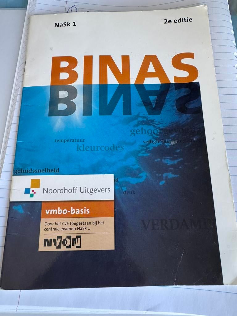BINAS NaSk1 2e editie niveau basis, Boeken, Ophalen of Verzenden, Zo goed als nieuw