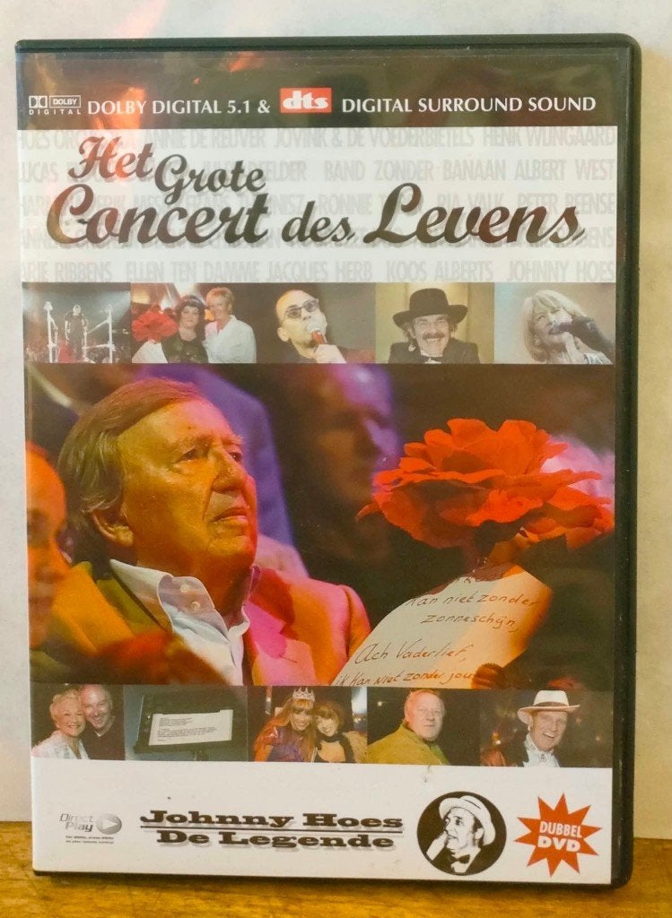 Johnny Hoes Grote Concert Des Levens, Alle leeftijden, Zo goed als nieuw, Concert, Ophalen of Verzenden