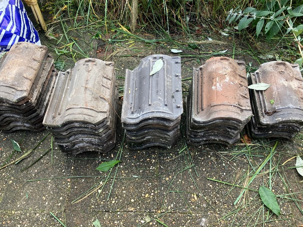 Dakpannen, Ophalen, Gebruikt