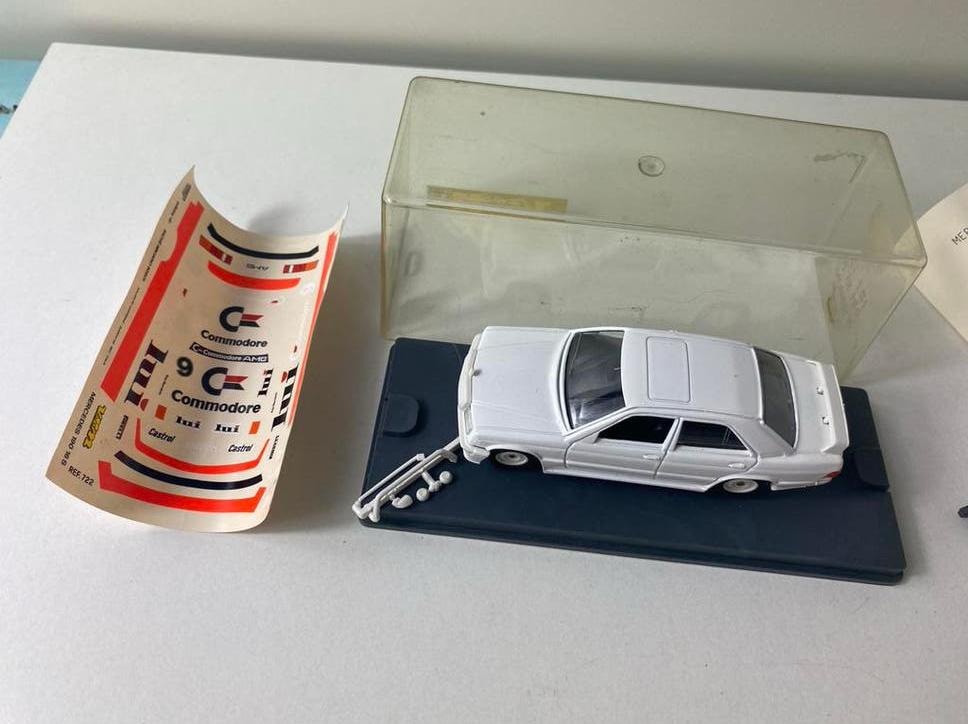 1:43 mercedes 190/16S-rallye-VEREM-ref 722-met decals, Hobby en Vrije tijd, Modelauto's | 1:43, Ophalen of Verzenden, Nieuw, Auto