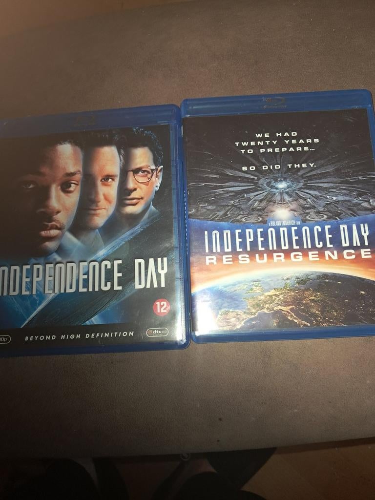 Independence Day & Independence Day Resurgence Blu-ray, Cd's en Dvd's, Blu-ray, Ophalen of Verzenden, Gebruikt, Science Fiction en Fantasy
