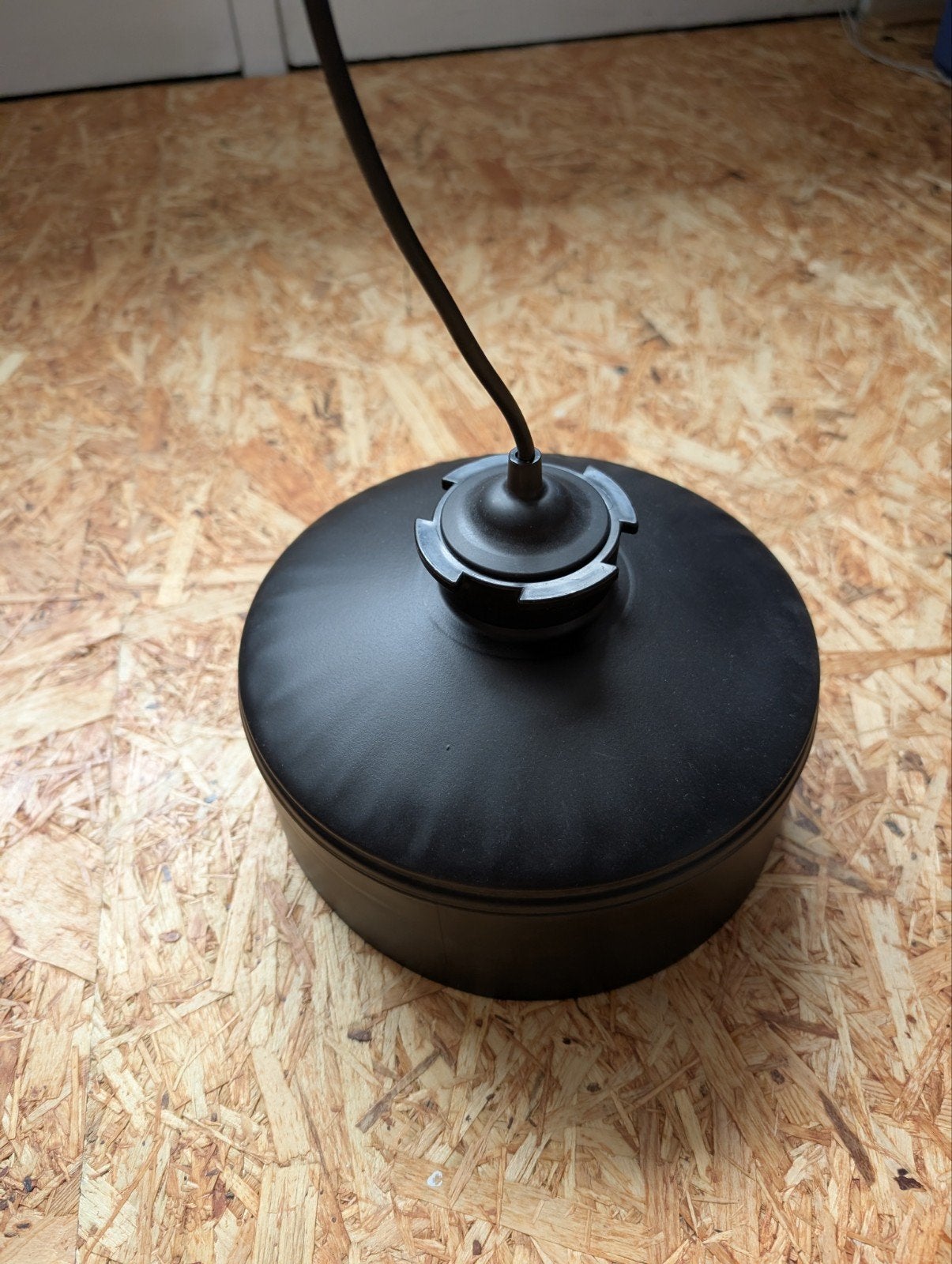 Unieke hanglamp van gerecyclede koffiebus, Huis en Inrichting, Gebruikt, Metaal, Industrieel, Upcycled, Modern, E27 (groot)