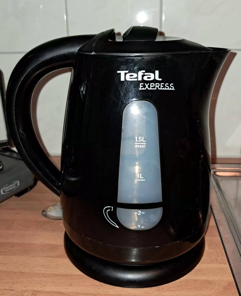 Tefal Express Waterkoker - Zwart, 1 tot 2 liter, Ophalen, Gebruikt