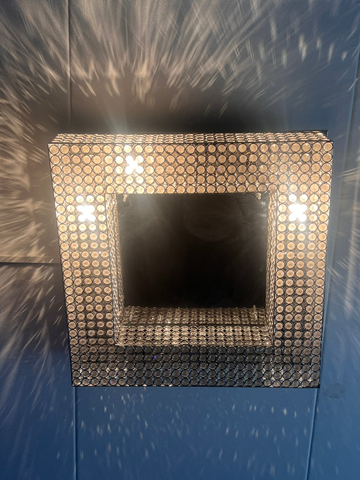 Prachtige kristallen lamp hanglamp kristal luxe hotel glam, Ophalen, Zo goed als nieuw