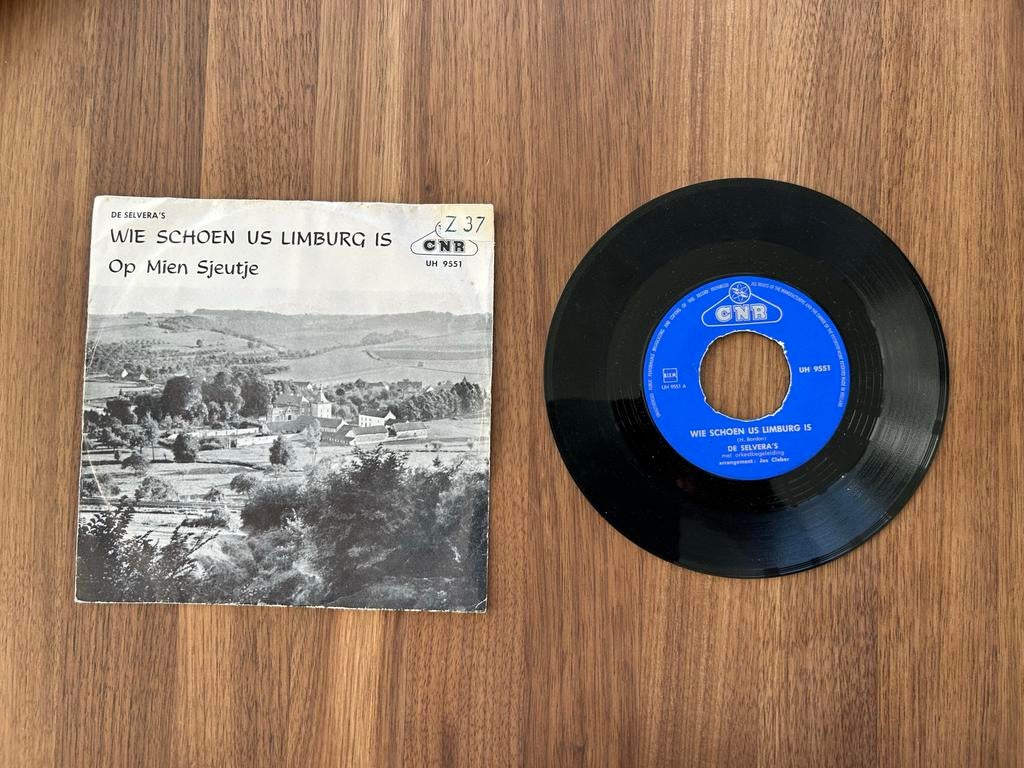 De Selvera's - Wie Schoen Os Limburg Is / Op Mien Sjeutje, Cd's en Dvd's, Vinyl Singles, Gebruikt, Voor 1960, 7 inch, Single