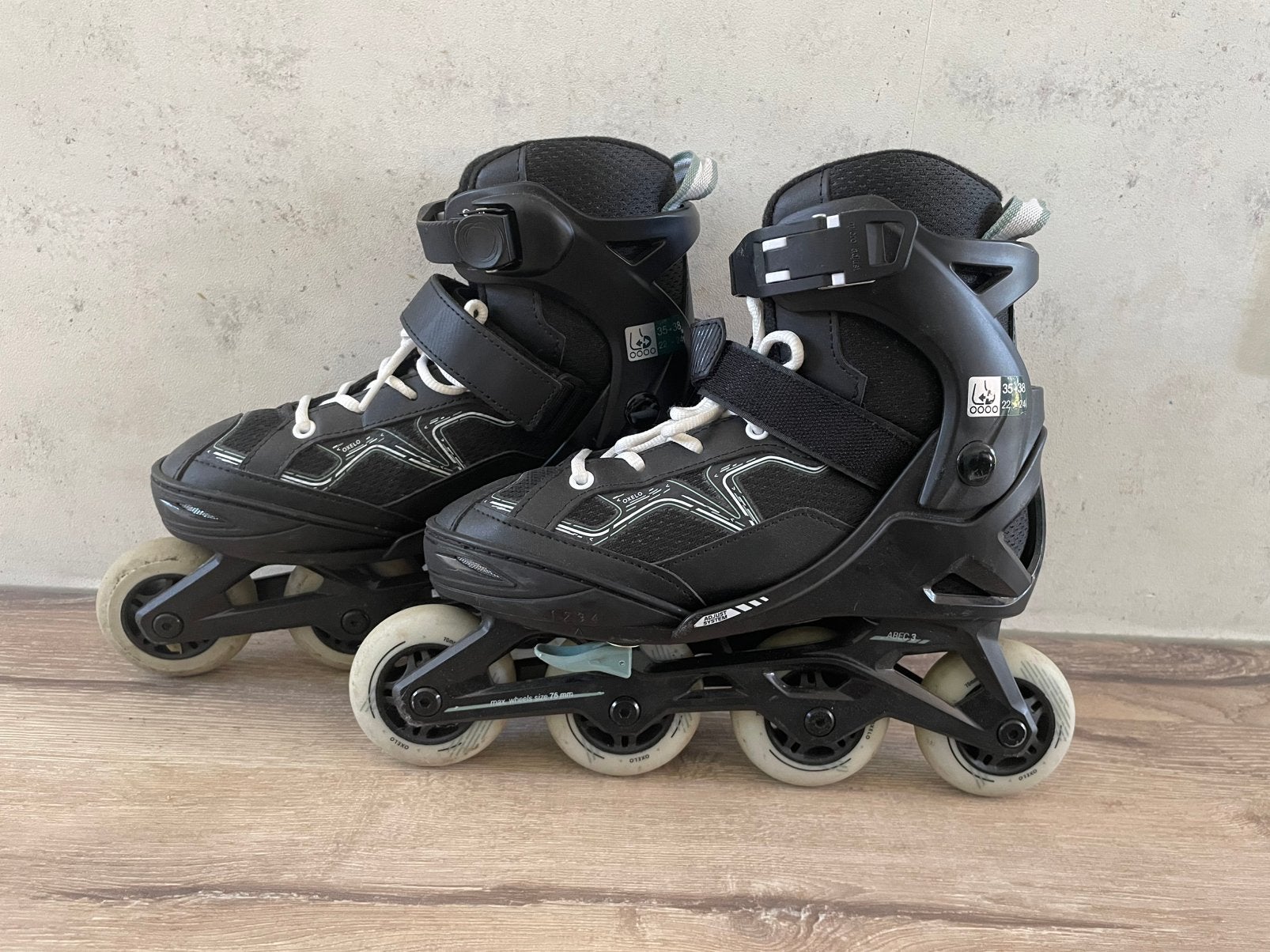 Decathlon oxelo skeelers, Kinderen, Inline skates 4 wielen, Ophalen, Overige merken