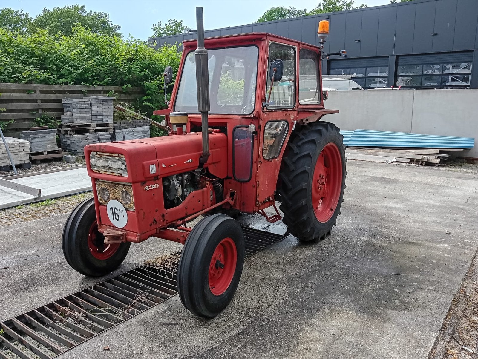 Volvo BM 430  Tractor - Oldtimer trekker met kenteken!, Meer dan 10000, Oldtimer, Tot 80 Pk, Ophalen