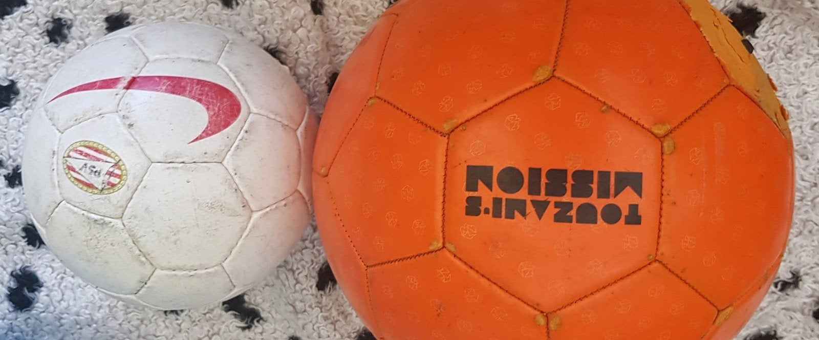 Voetballen - Set van 3 diverse ballen, Ophalen
