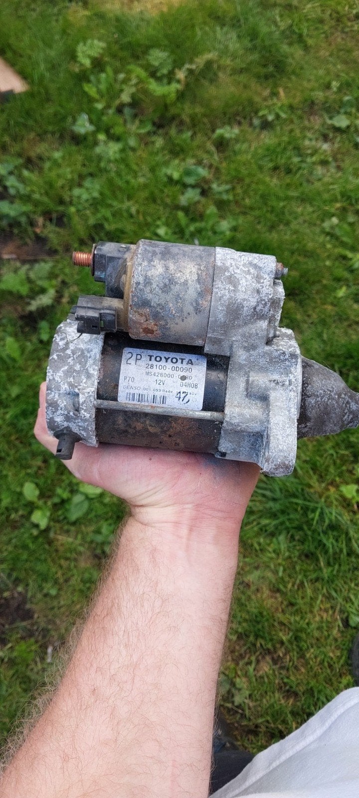 startmotor Toyota Avensis T25 defect, Ophalen of Verzenden, Toyota