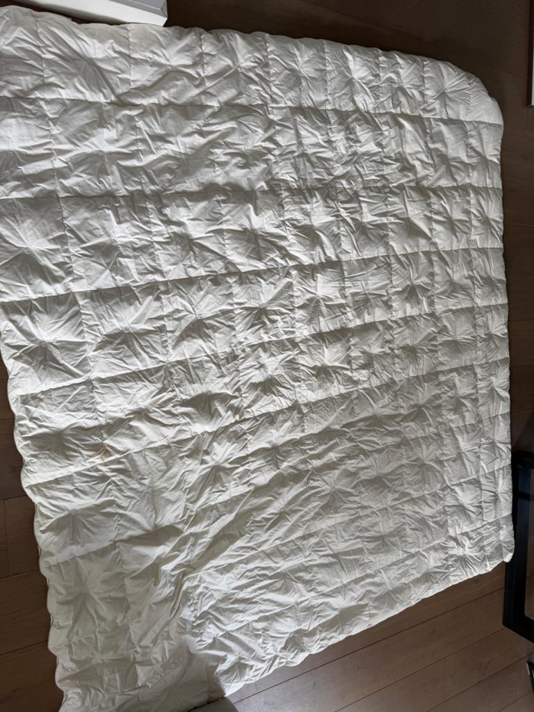 IKEA Blekvide Dekbed 220x240 - Wasbaar, Huis en Inrichting, Slaapkamer | Beddengoed, Ophalen of Verzenden, Tweepersoons, Wit, Deken of Dekbed
