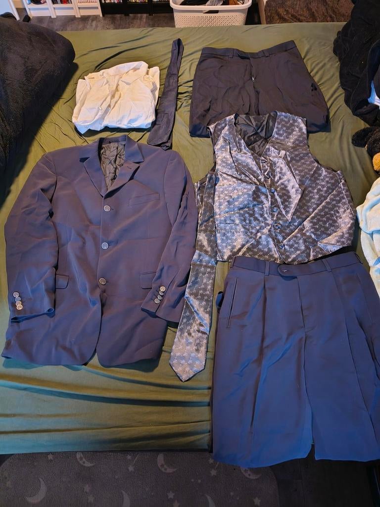 Driedelig pak van Masterhand plus extra's, Kleding | Heren, Kostuums en Colberts, Zo goed als nieuw, Ophalen of Verzenden