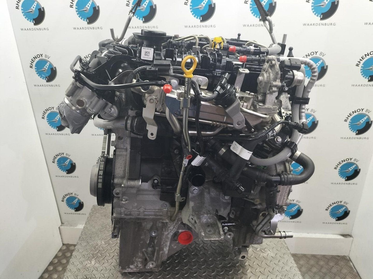 JAGUAR F-PACE X761 D200 MHEV MOTOR 2020, Auto-onderdelen, Motor en Toebehoren, Ophalen of Verzenden, Gebruikt, Stiba lid