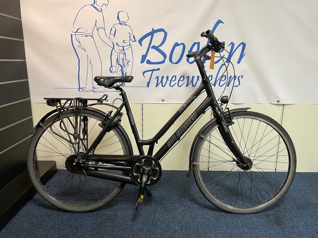 Jan Janssen Touring Zero 28/53cm 8v Alfine Toerfiets Dames, Jan Janssen, Versnellingen, Niet ingevuld, Zo goed als nieuw