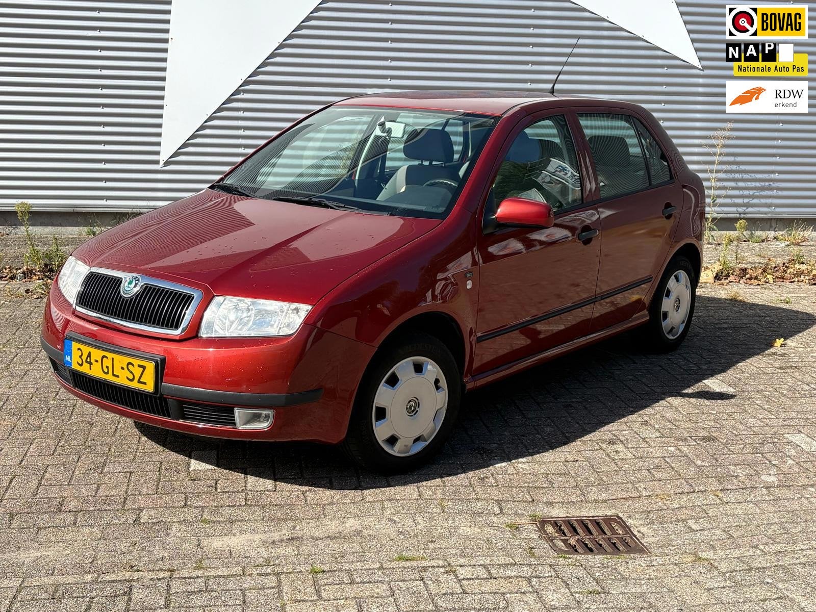 Skoda Fabia 1.4 Comfort | UNIEKE KMS | APK 12-01-2027 | Nieu, Voorwielaandrijving, 450 kg, Gebruikt, 68 pk
