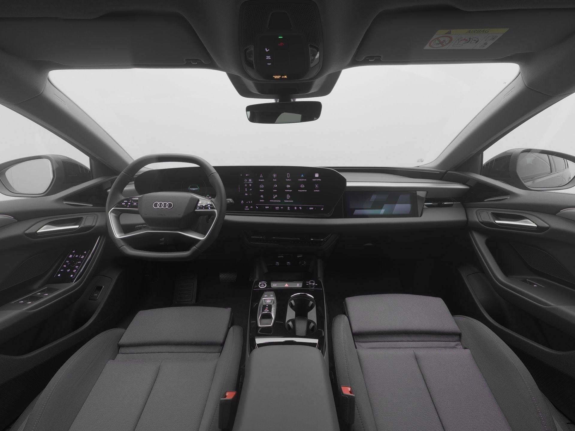 Audi A6 Etron S edition 83 kWh | Trekhaak wegklapbaar | Matr, Auto's, Automaat, Achterwielaandrijving, Gebruikt, Zwart