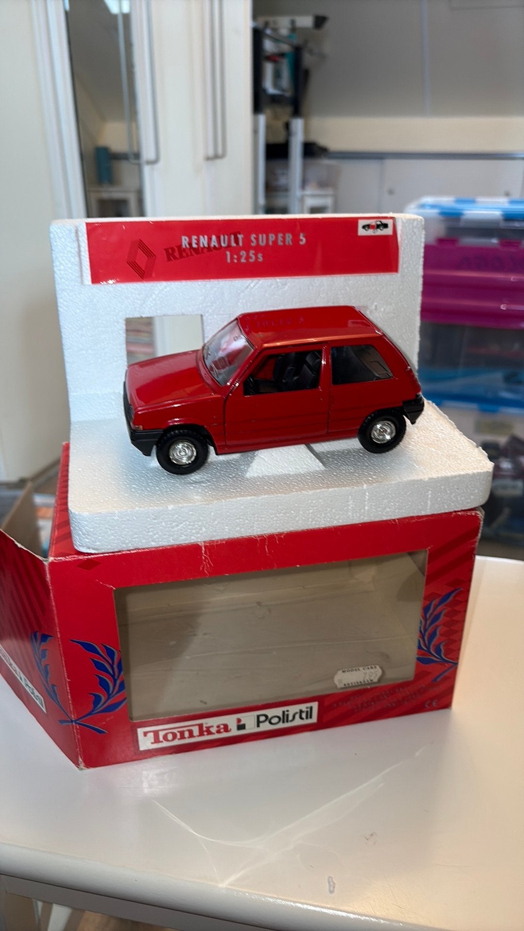 TONKA RENAULT 5 mist 2 wielen, Ophalen of Verzenden, Gebruikt, Auto, Overige merken
