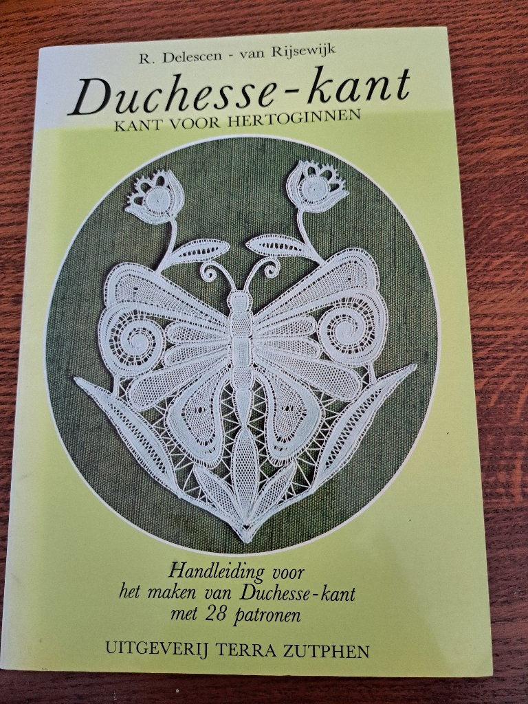 Duchesse-kant – patroonblad 63 blz. – R. Delescen, Ophalen of Verzenden