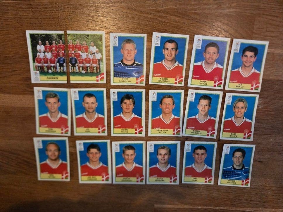 Panini EK 2000 Denemarken, Ophalen of Verzenden, Zo goed als nieuw, Buitenlandse clubs, Poster, Plaatje of Sticker