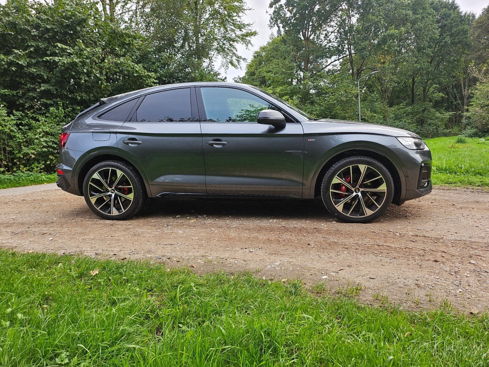 Audi Q5 55 Tfsi e 367pk 2xSline Phev S Tronic Quattro okt 20, Auto's, Automaat, Dealer onderhouden, 3670 cc, Vierwielaandrijving