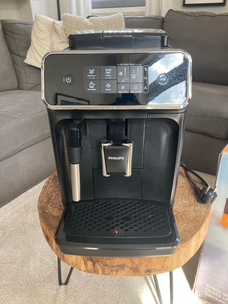Philips 2200 serie koffiezetapparaat met stoompijpje, Gebruikt, Koffiemachine, Koffiebonen, Ophalen