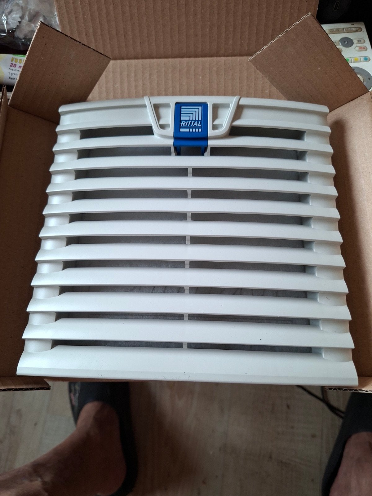 SK Ventilatorrooster 204 x 204 - Nieuw in doos, Ophalen of Verzenden, Nieuw, Ventilator