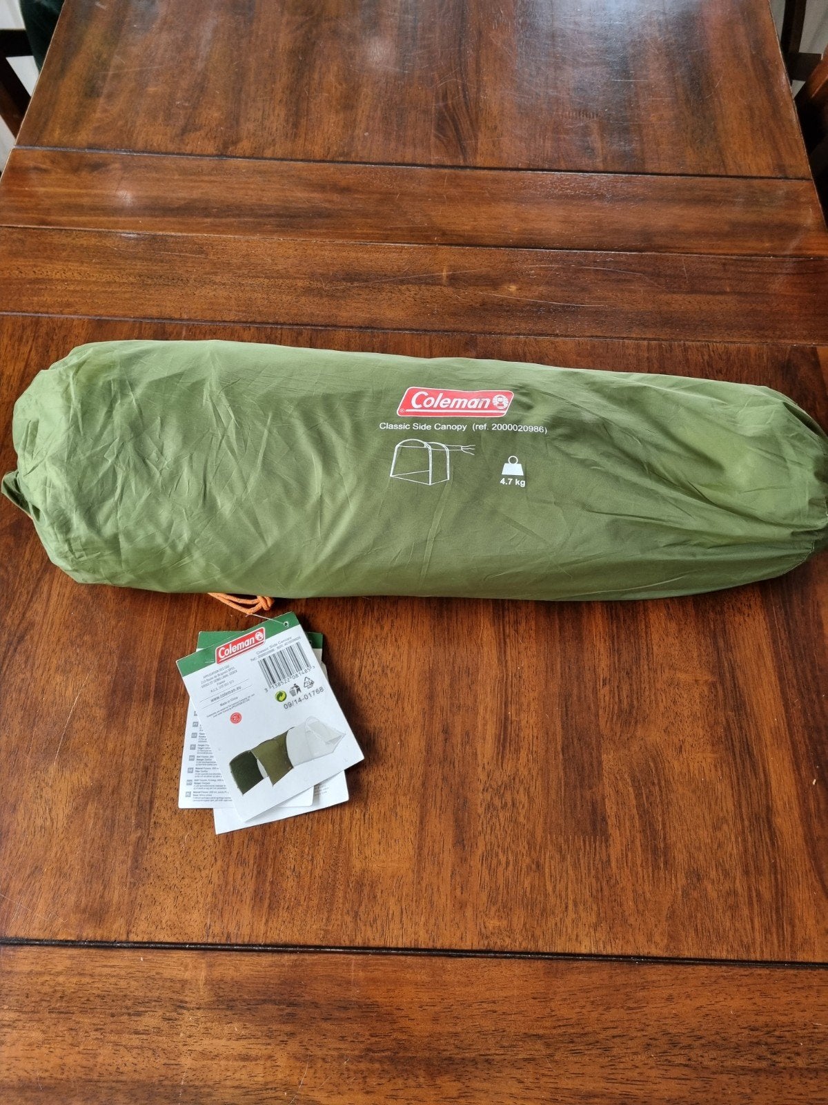 Coleman Classic Side Canopy, zij luifel, Caravans en Kamperen, Ophalen of Verzenden, Nieuw, Tot en met 4