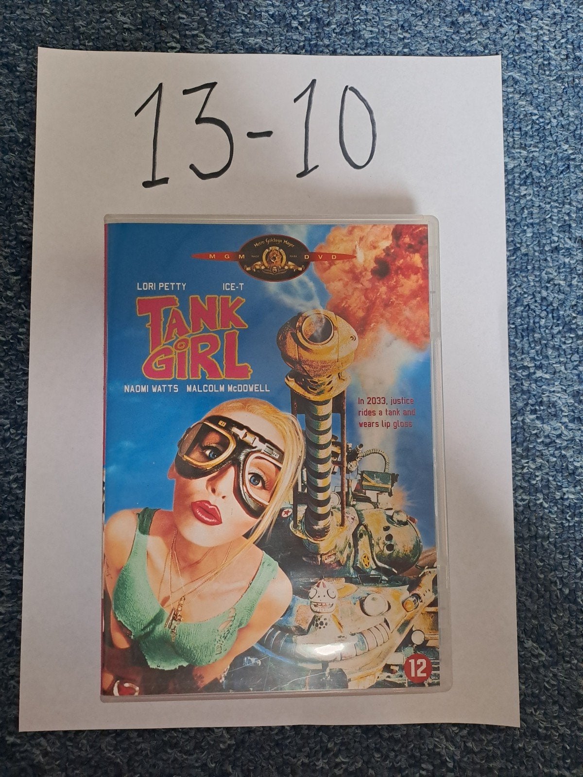 Tank Girl DVD - Actiekomedie met Lori Petty en Ice-T, Cd's en Dvd's, Actiekomedie, Ophalen of Verzenden, Zo goed als nieuw, Vanaf 12 jaar