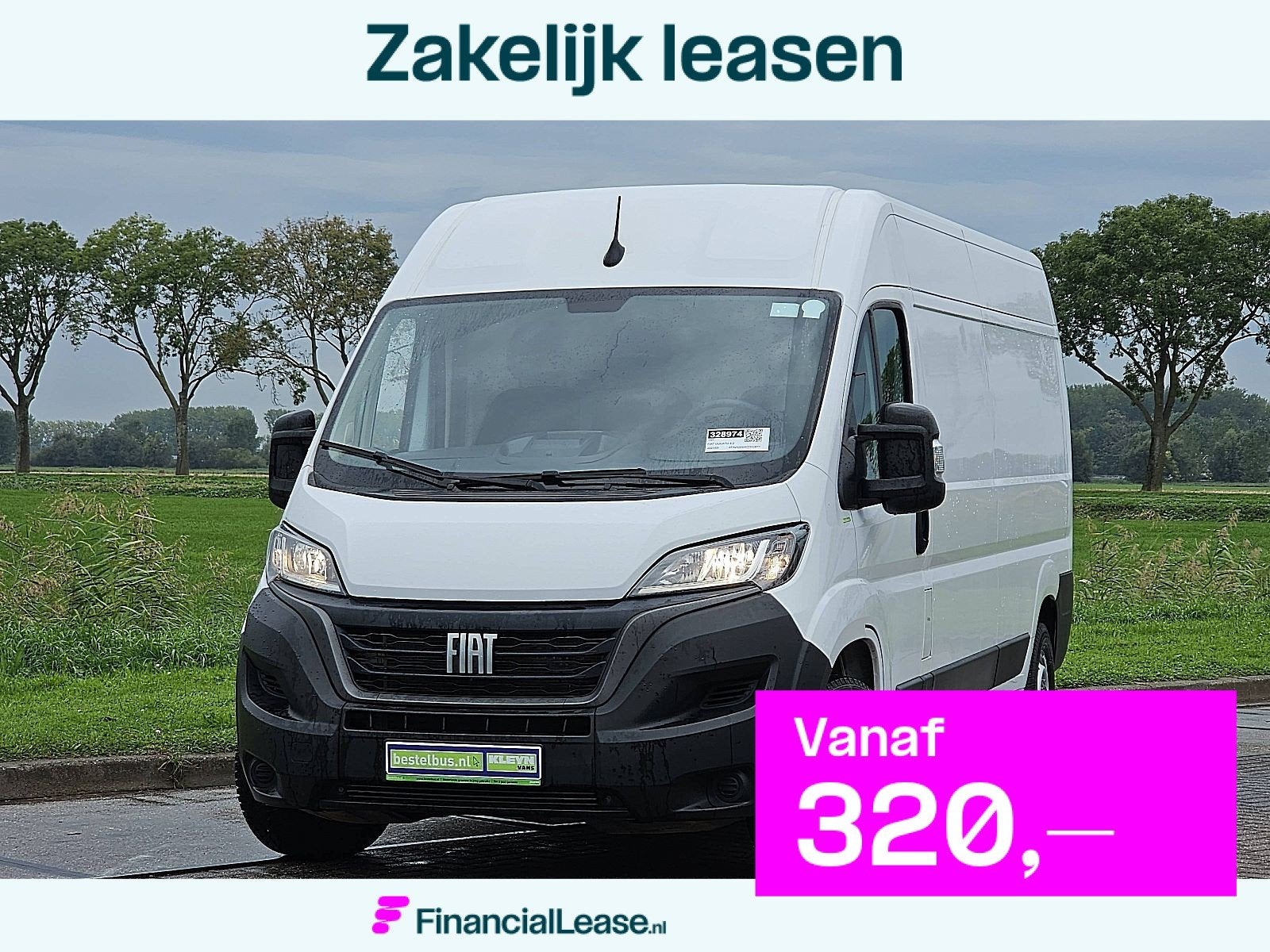 FIAT DUCATO 2.2 l3h2 airco pdc!, Gebruikt, Euro 6, Wit, 2120 kg