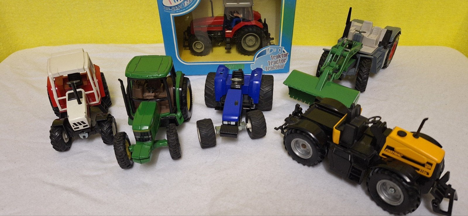Siku trekkers John Deere Fendt Steyr, Ophalen of Verzenden, Tractor of Landbouw, SIKU