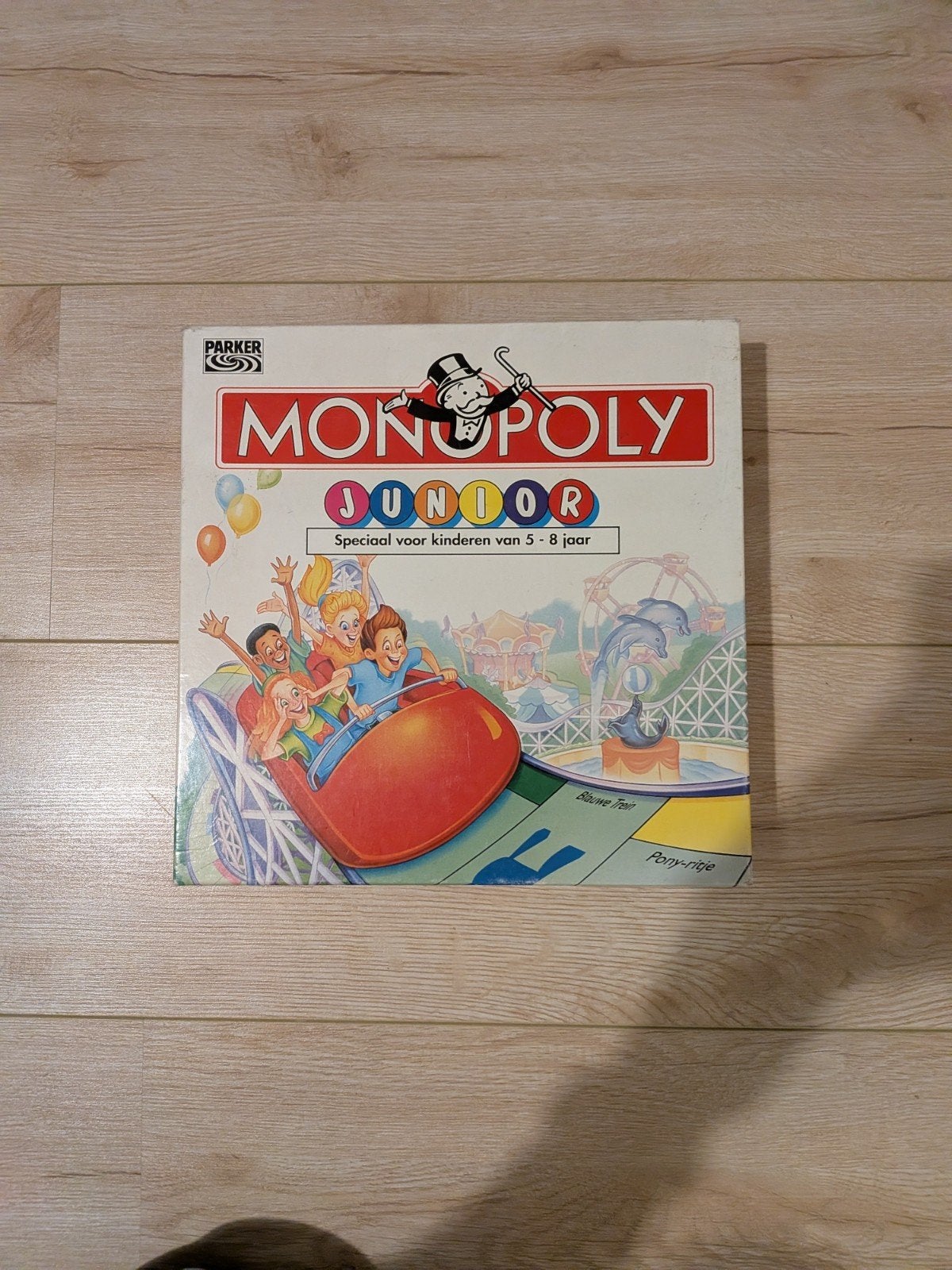Monopoly Junior Bordspel, Drie of vier spelers, Ophalen of Verzenden, Gebruikt, Parker