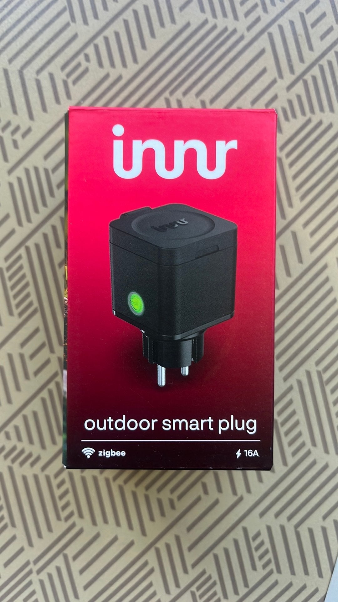 Innr outdoor smart plug, Ophalen of Verzenden, Zo goed als nieuw, Netvoeding, Minder dan 50 watt