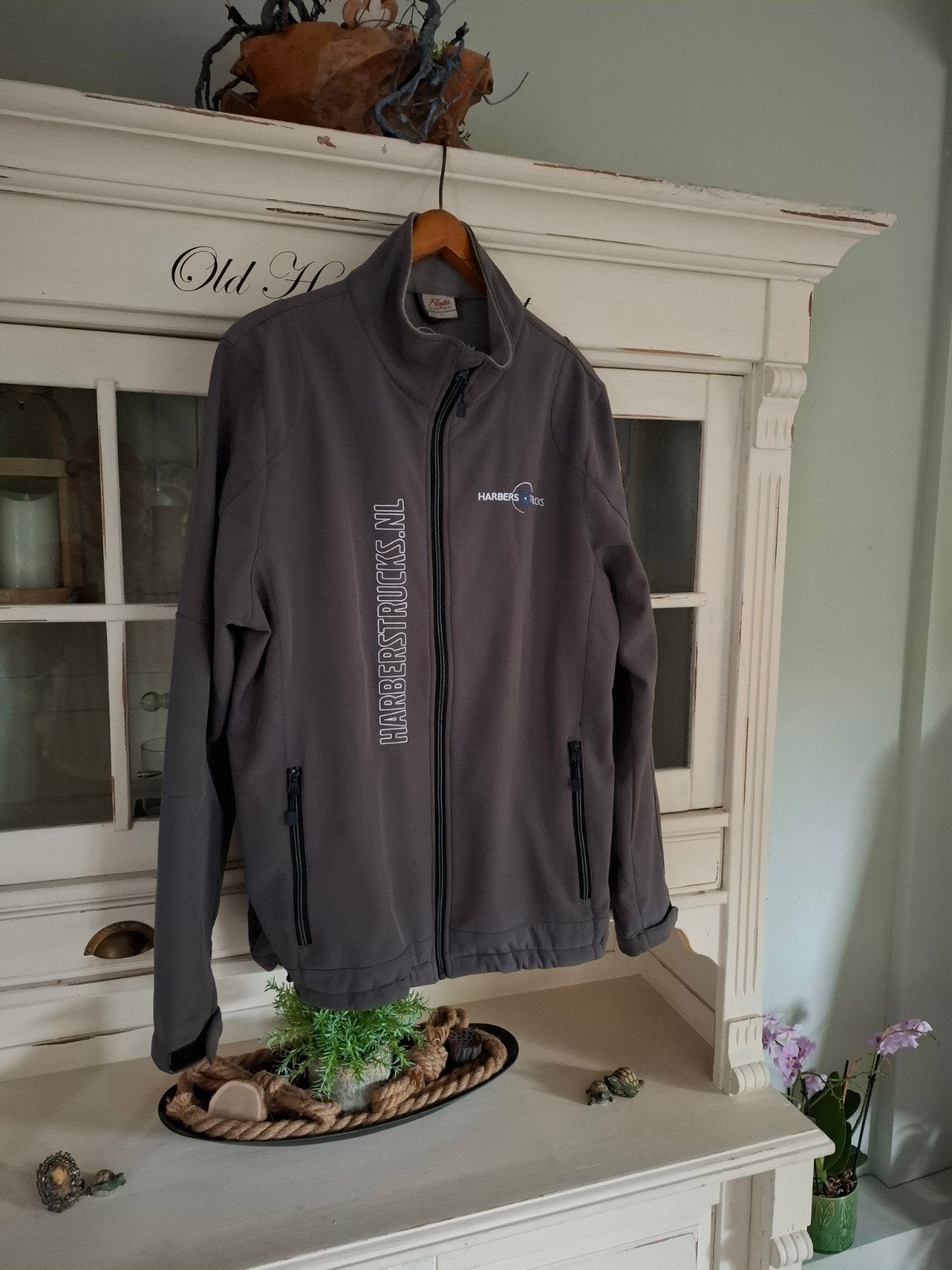 Softshell jas XL Harbers Trucks Volvo, Maat 56/58 (XL), Ophalen of Verzenden, Zo goed als nieuw, Printe