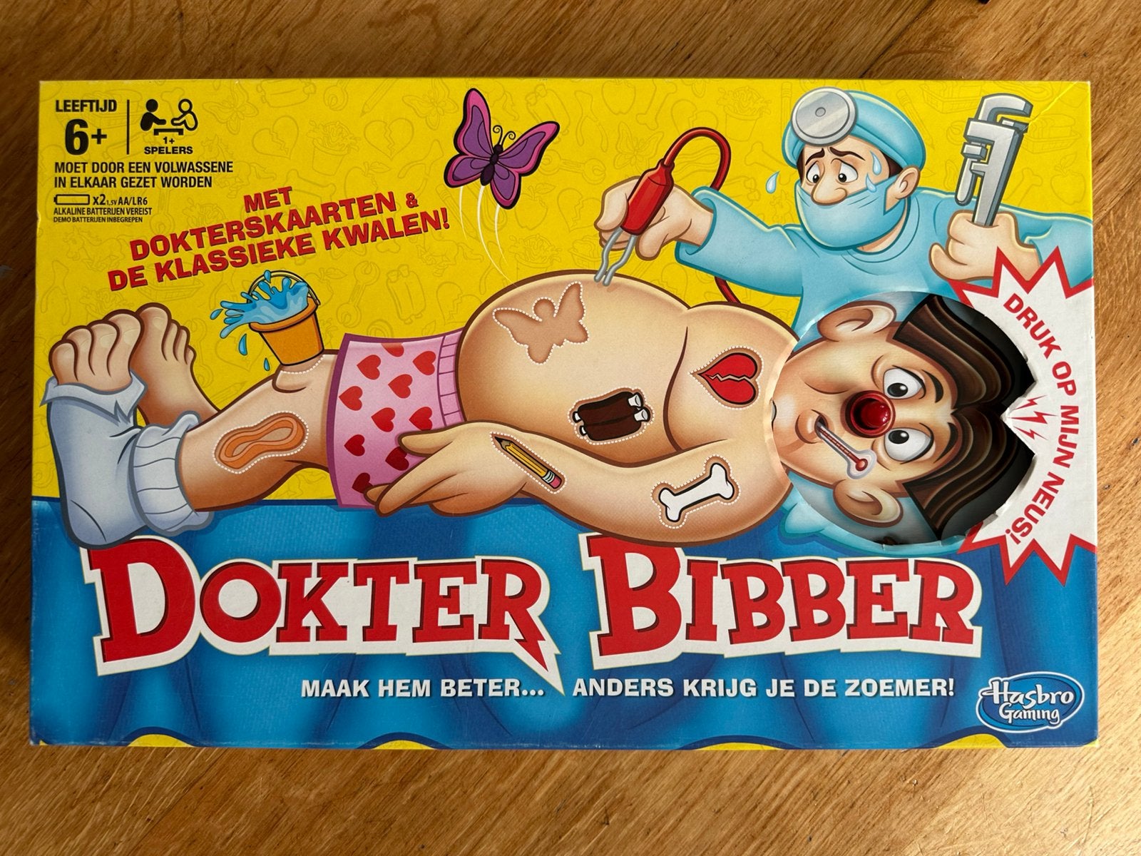 Spel Dokter Bibber, Ophalen of Verzenden, Gebruikt